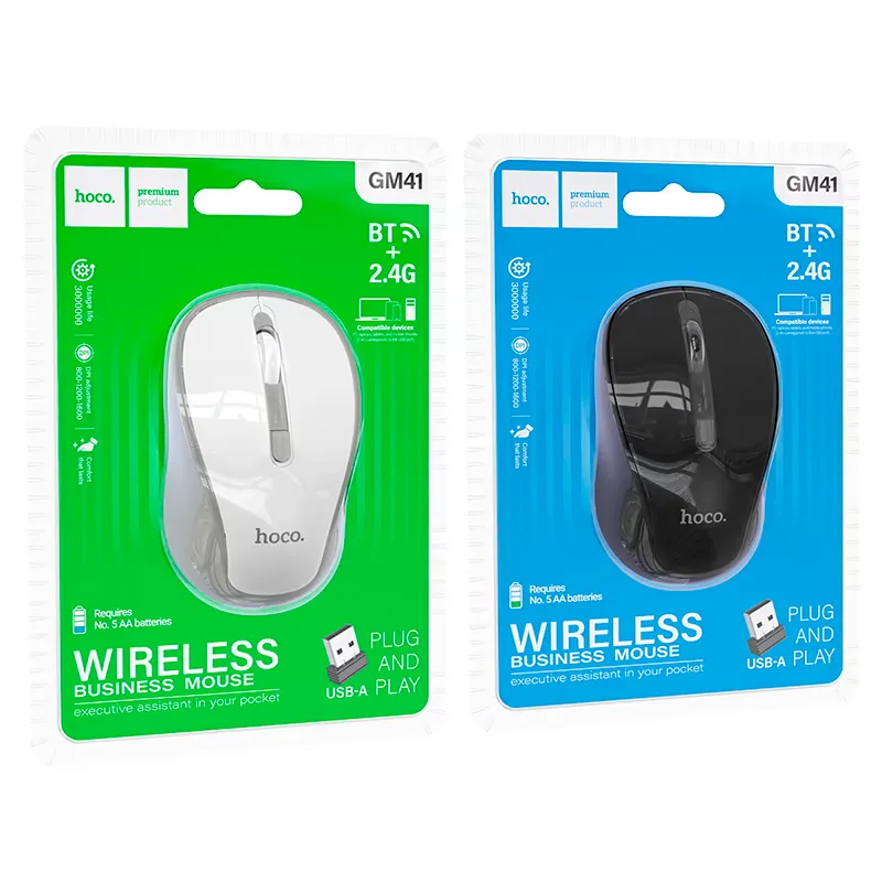 MOUSE BT+WIR  HOCO PREMIUM  