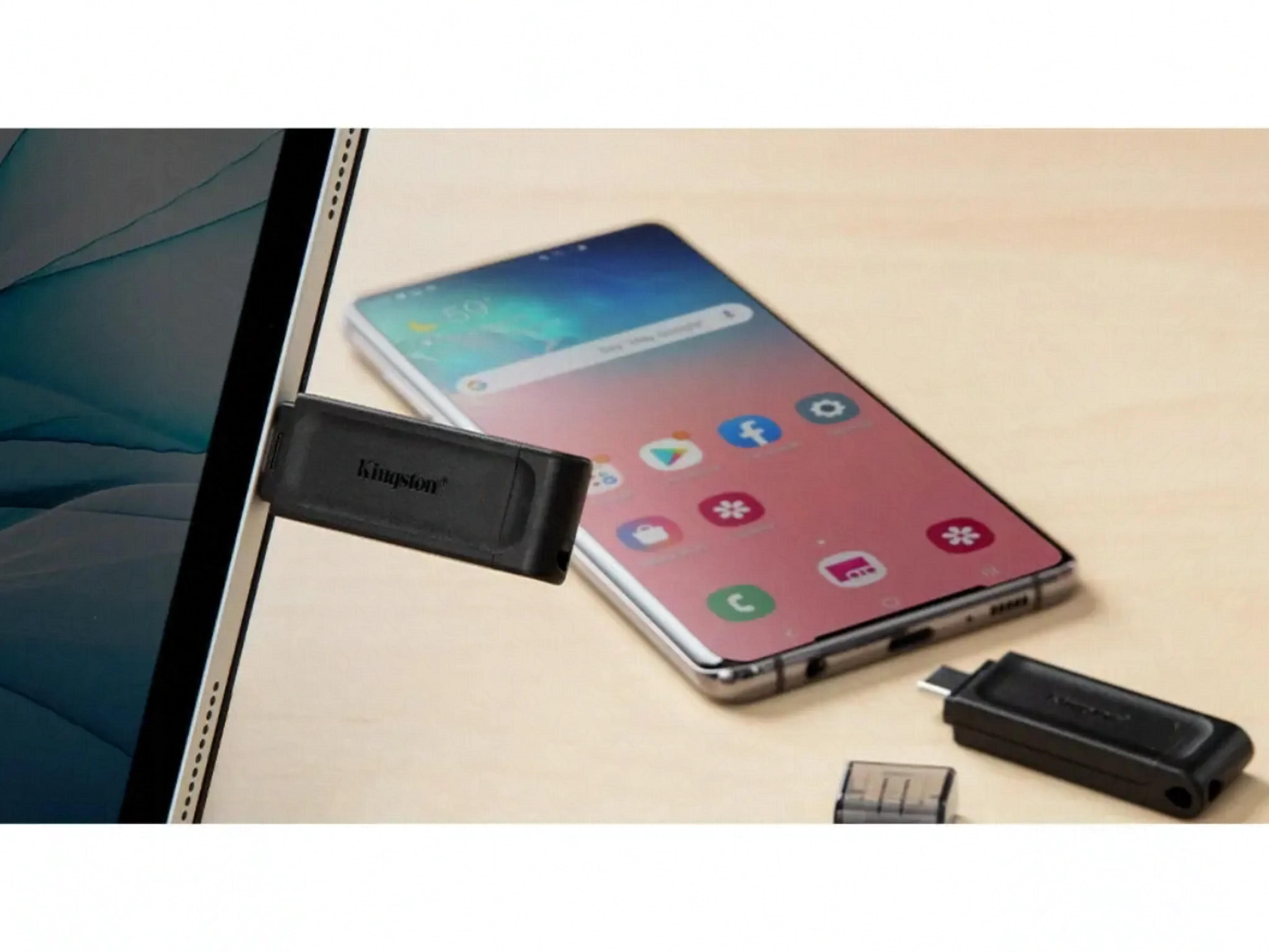 PENDRIVE 256GB KINGSTON DT70 TYPEC 3.2 — foto 2