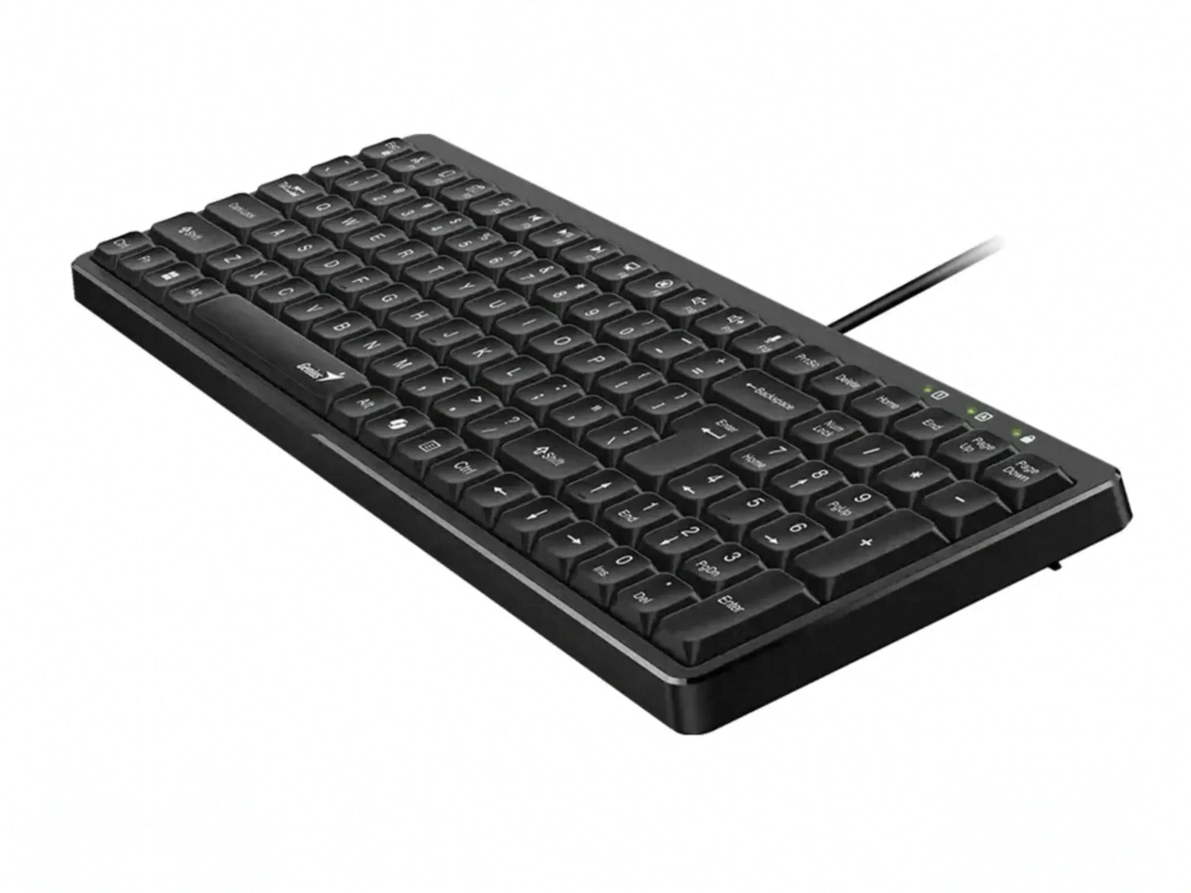 TECLADO CON CABLE GENIUS LUXEMATE 120 BLACK USB  