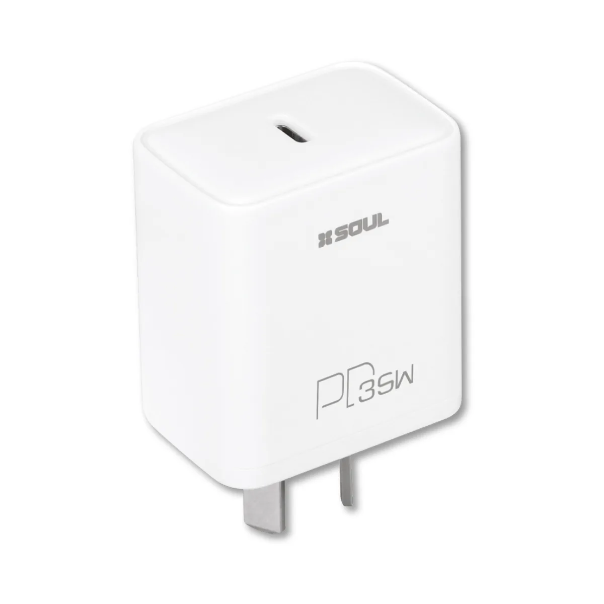 CARGADOR SOUL CON CABLE LIGHTNING A TIPO C      PD 35 W