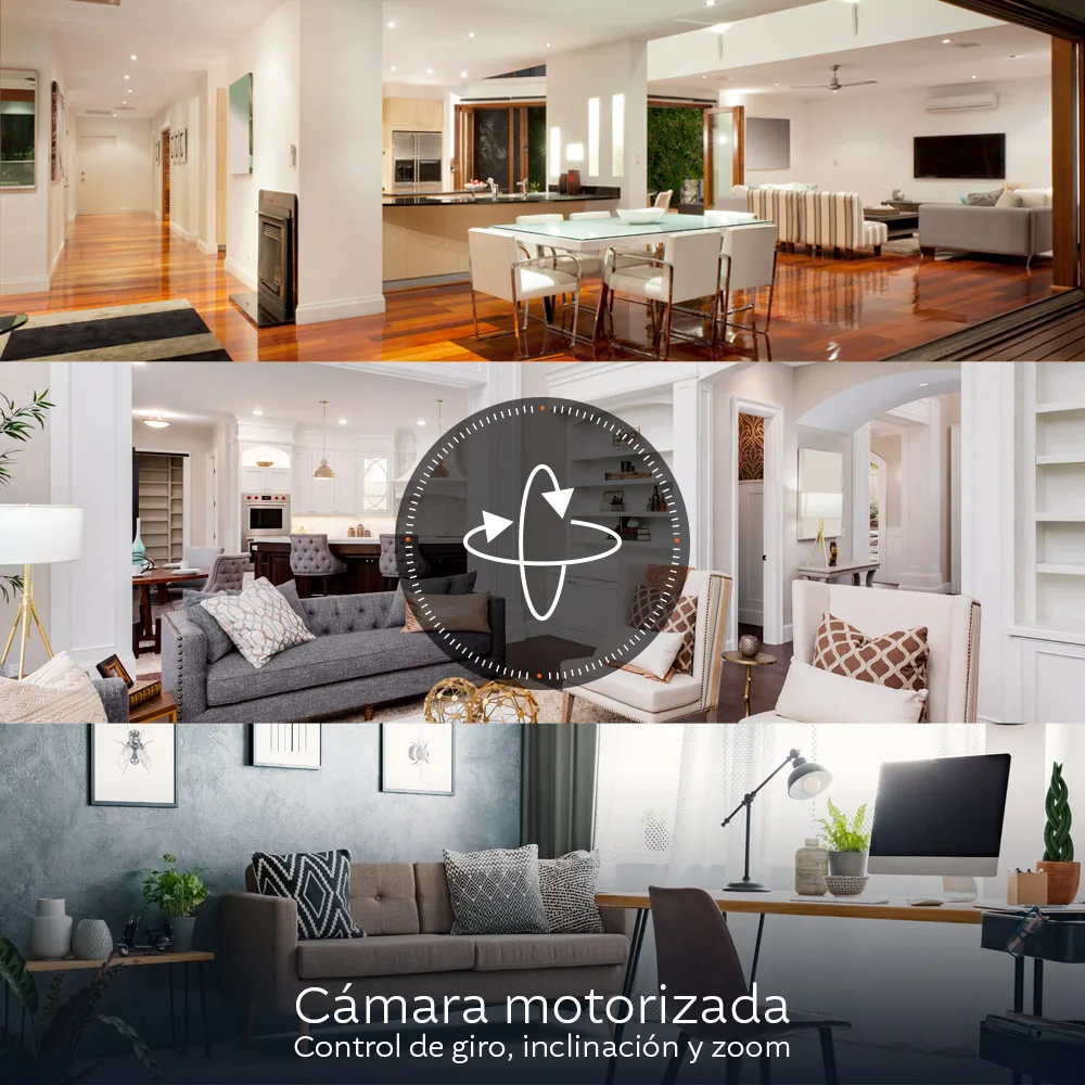 CAMARA SEGURIDAD INTERNA NEXXT NCH-IP11  2K PTZ (MOTORIZADA)
