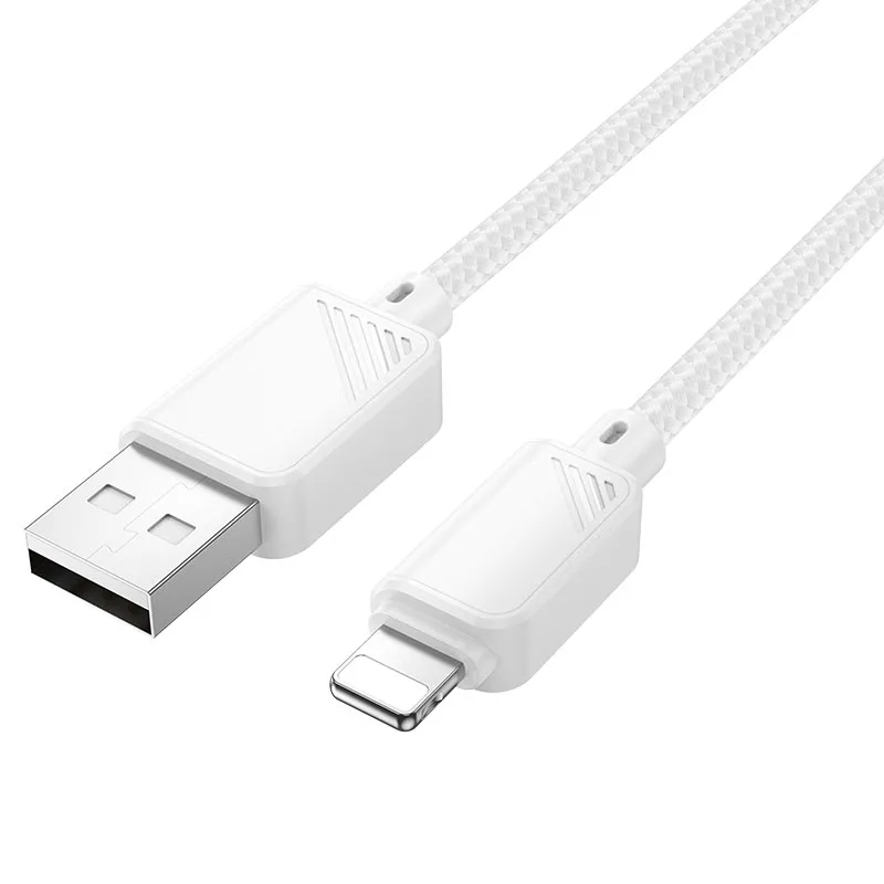 CABLE HOCO PREMIUM  X113 USB a LIGHTNING  1mt  White