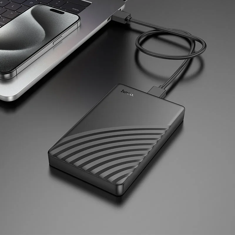 CARRY DISK CAJA HOCO PREMIUM   Hard drive enclosure “HB46” 2.5 inches SATA USB-A3.0