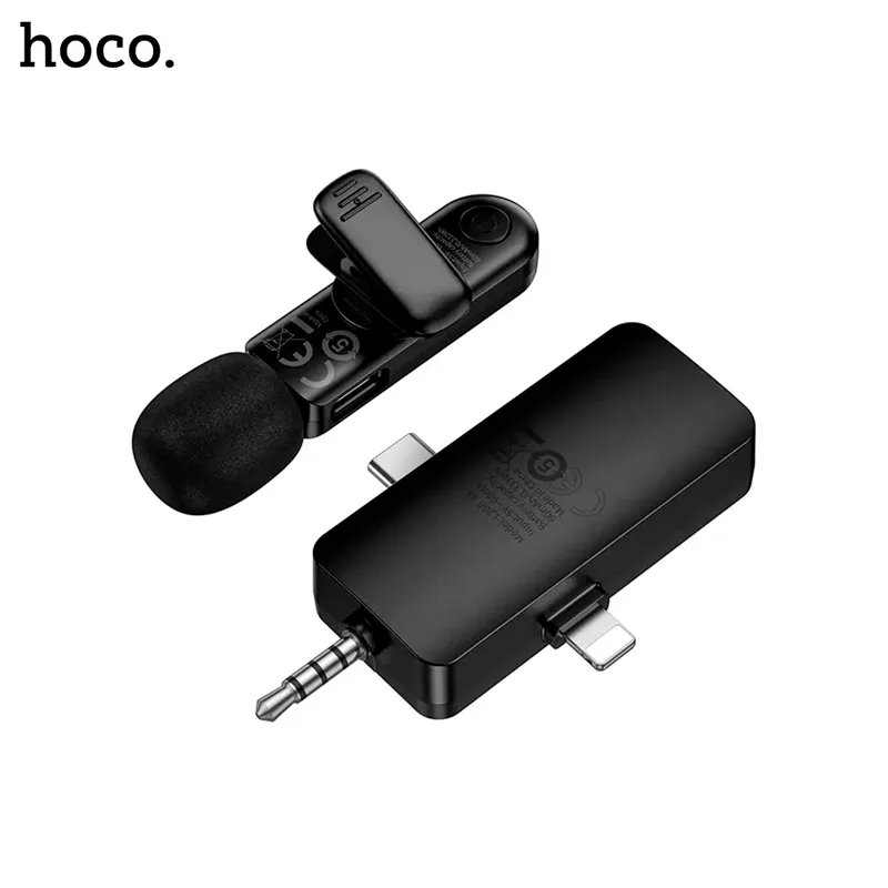 MICROFONO CORBATERO HOCO PREMIUM L20B  Fair     C/LIGHTNING/3.5mm