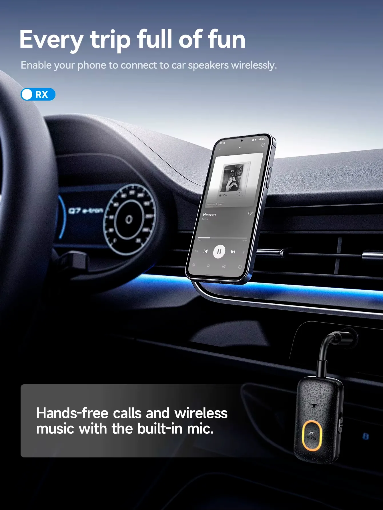 ADAPTADOR BLUETOOTH HOCO PREMIUM  E151  