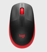 MOUSE WIRELESS  LOGITECH M190 Rojo