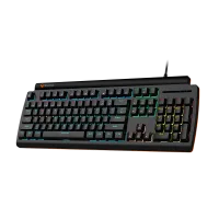 TECLADO MECANICO MEETION MK600MX BLACK RAINBOW OUTEMU BLUE