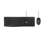 COMBO   Teclado+Mouse Kelyx USB Cableado Negro