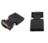CONVERSOR HDMI HEMBRA  VGA MACHO (Para monitor con Vga)