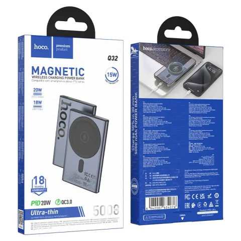 POWERBANK WIR MAG HOCO PREMIUM 