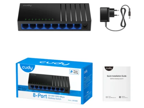 Switch Cudy 8 puertos Gigabit