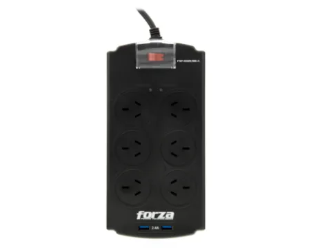 Protector Tensión FSP Forza 2200W 6 Tomas