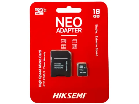 MICRO SD HIKSEMI 16GB NEO C/ADAPTADOR