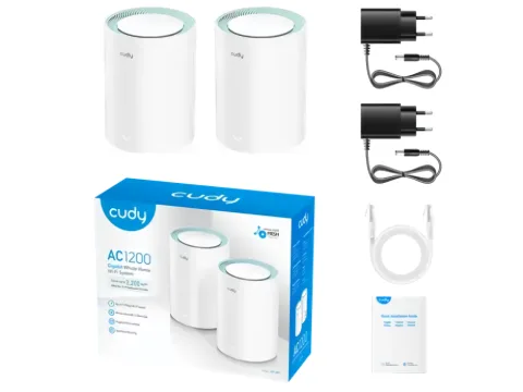 Router Mesh Cudy AC1200 Gigabit 2 pack