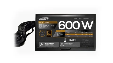 FUENTE SENTEY 600W PLUS BRONZE