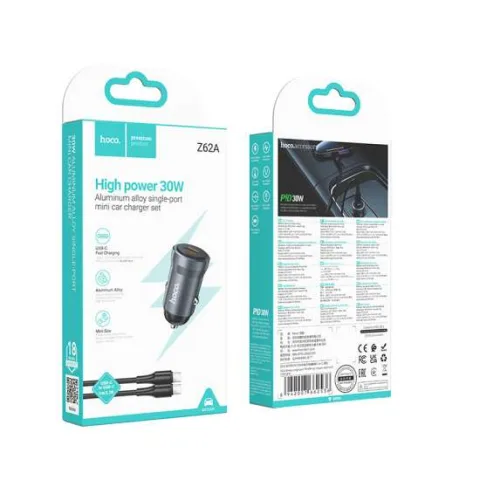 CARGADOR AUTO HOCO PREMIUM 